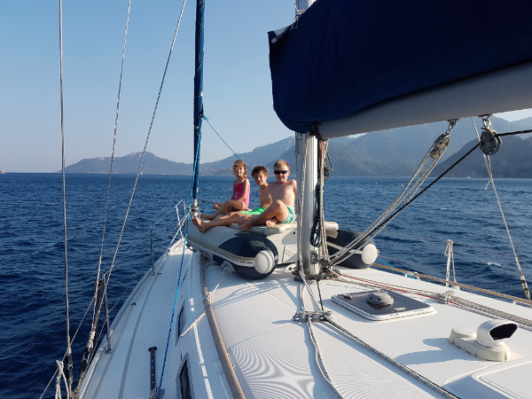 sailing in Turkey